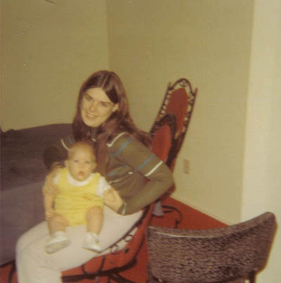 Young splorp! with Evil Mom Beast at Thanksgiving 1971